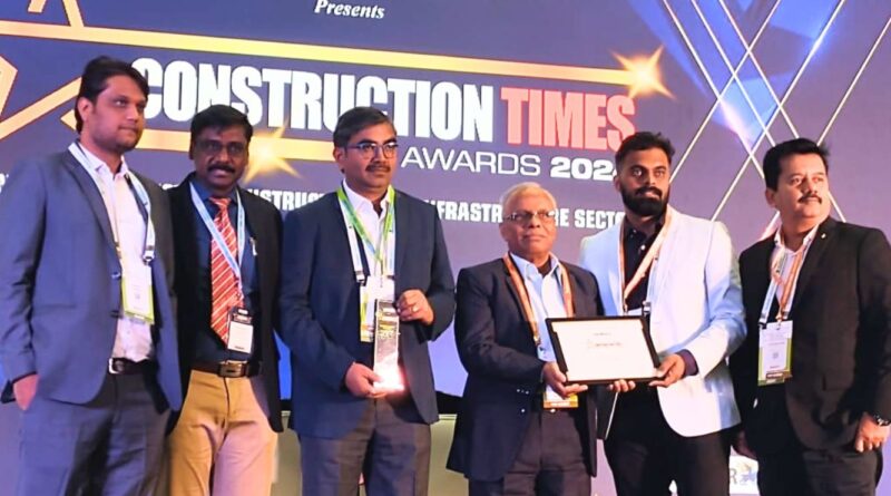 Sanghvi Movers Wins “Best Crane Rental Company of the Year” Award