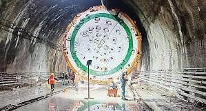 TBM operators completes India’s longest rail tunnel ahead of time